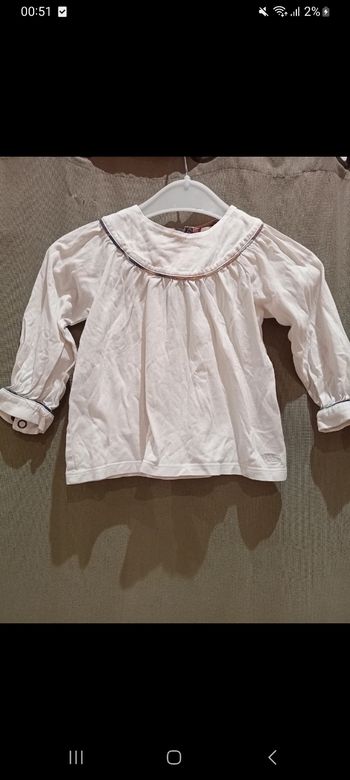 T-shirt manche longue burberry