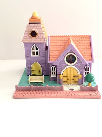 Polly Pocket chapelle de mariage lumineuse 1993