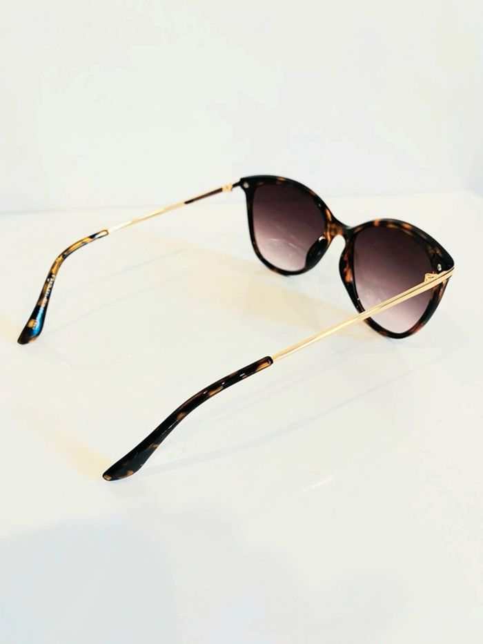 Lunette de soleil femme cats marron léopard verres dégradés uvprotection catégorie 3 - photo numéro 8