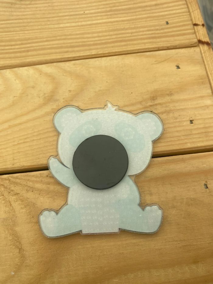 Magnet panda 🐼 en diamond painting - photo numéro 2