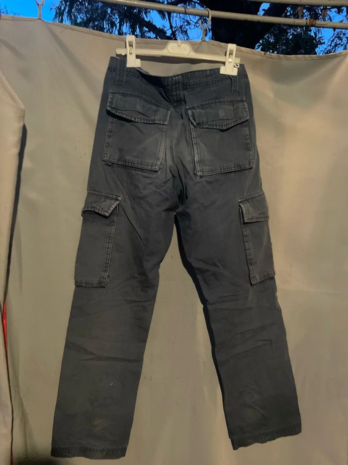 Pantalon cargo jean - photo numéro 3