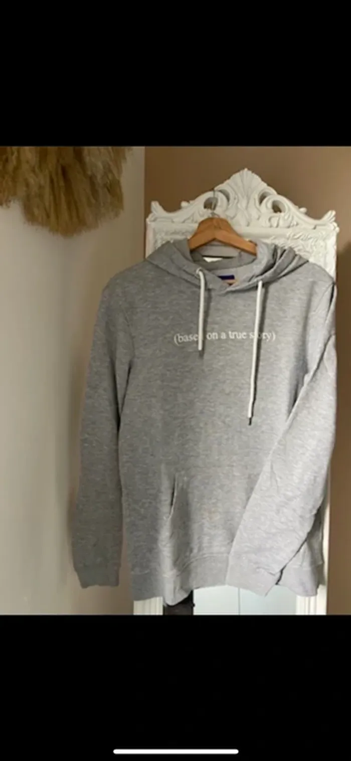 Sweat gris homme - Jules - taille S - photo numéro 3