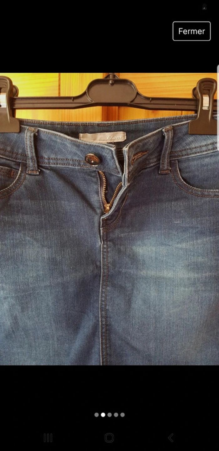 Mini-jupe jeans - photo numéro 5