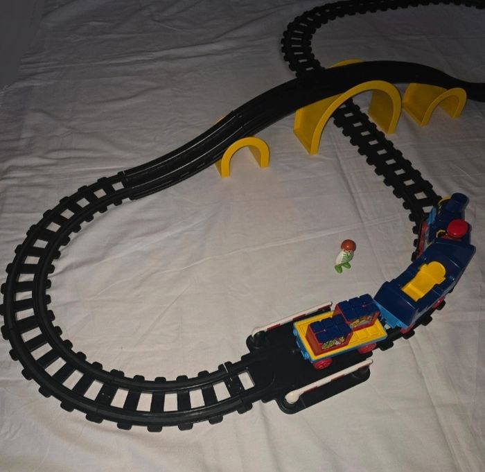 123 playmobil Train Magique de la nuit étoilée 6606 vintage 1998 - photo numéro 2