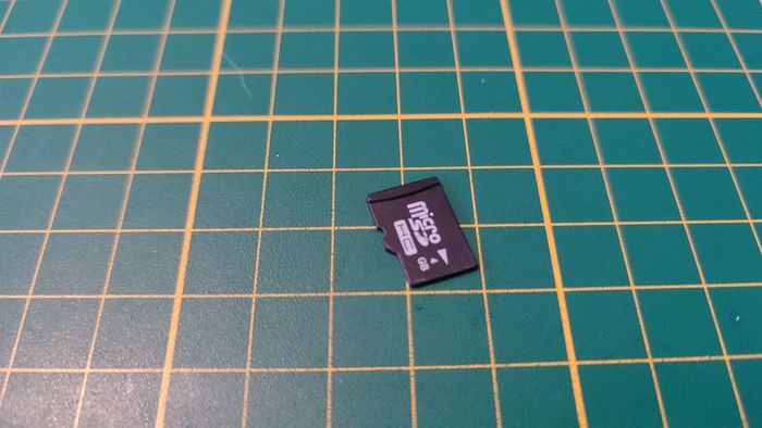 Carte micro sd 4GB pièce détachée console de jeux Nintendo Wii RVL-001 EUR #D58