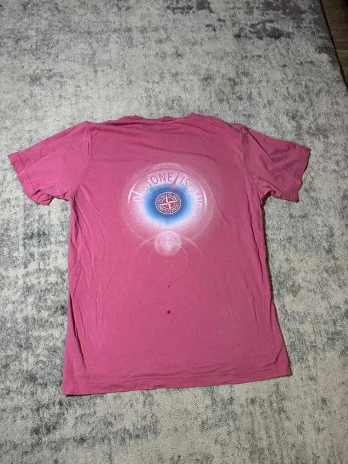 T shirt Stone island Rose taille S - photo numéro 5