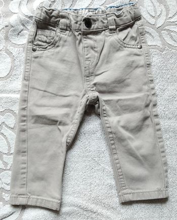 Gemo pantalon beige 12 mois