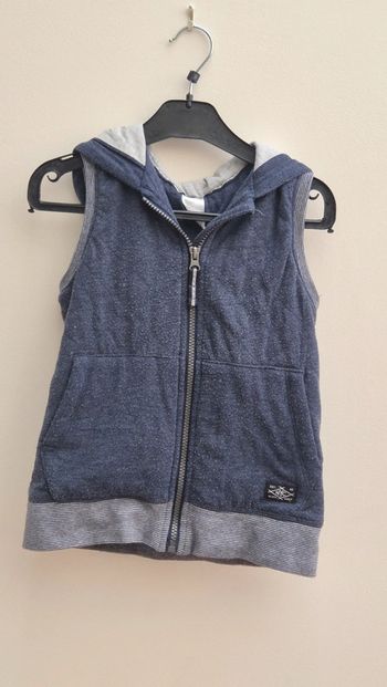 Veste sans manches molleton 5 ans