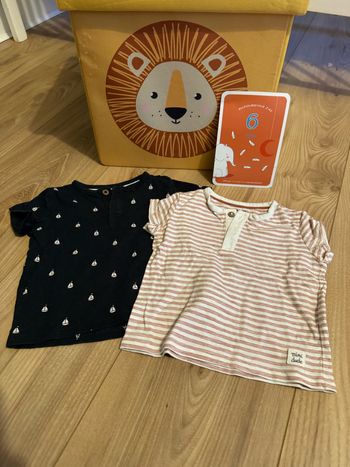 Lot Tee Shirt 6 mois Kiabi