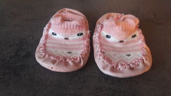 Chaussons fille 6 mois 1 an