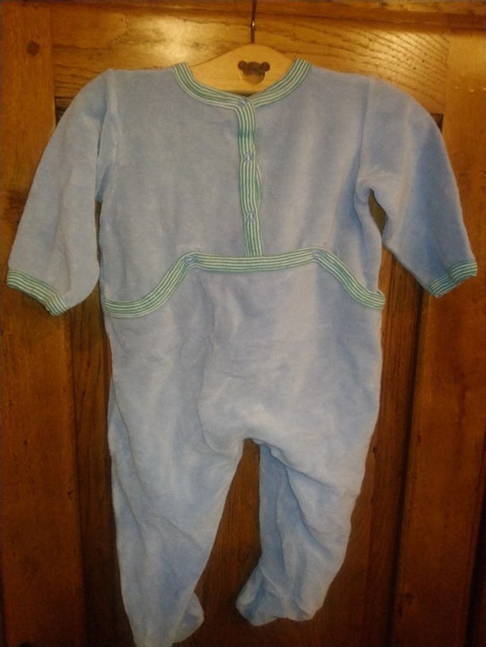 Pyjama bébé garçon grenouillère Petit Bateau 12 mois en très bon état - photo numéro 5