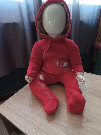 Pyjama une pièce à capuche