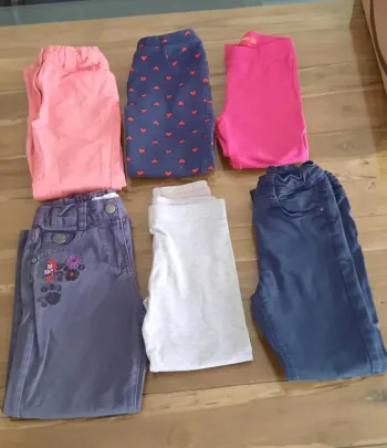 Lot 6 pantalons 5 ans