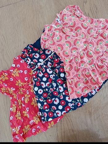 Lot robes 6mois 