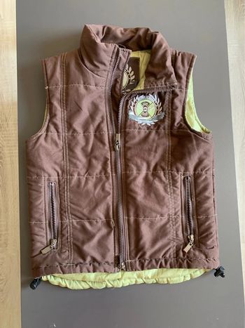 Veste d’équitation garçon taille 10 ans
