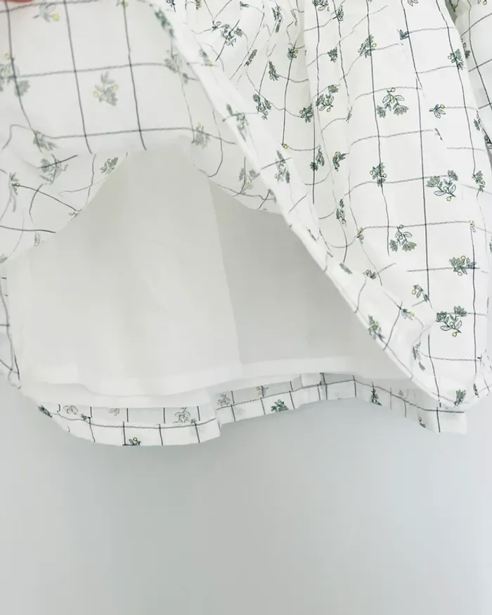 Robe écru fleuris à col pierrot 36 mois - Sergent Major ( neuve avec étiquette ) - photo numéro 6
