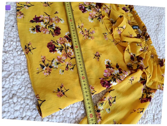 Haut fluide imprimé fleuri – Divided Vintage fleurs bohème cute été estival - photo numéro 6