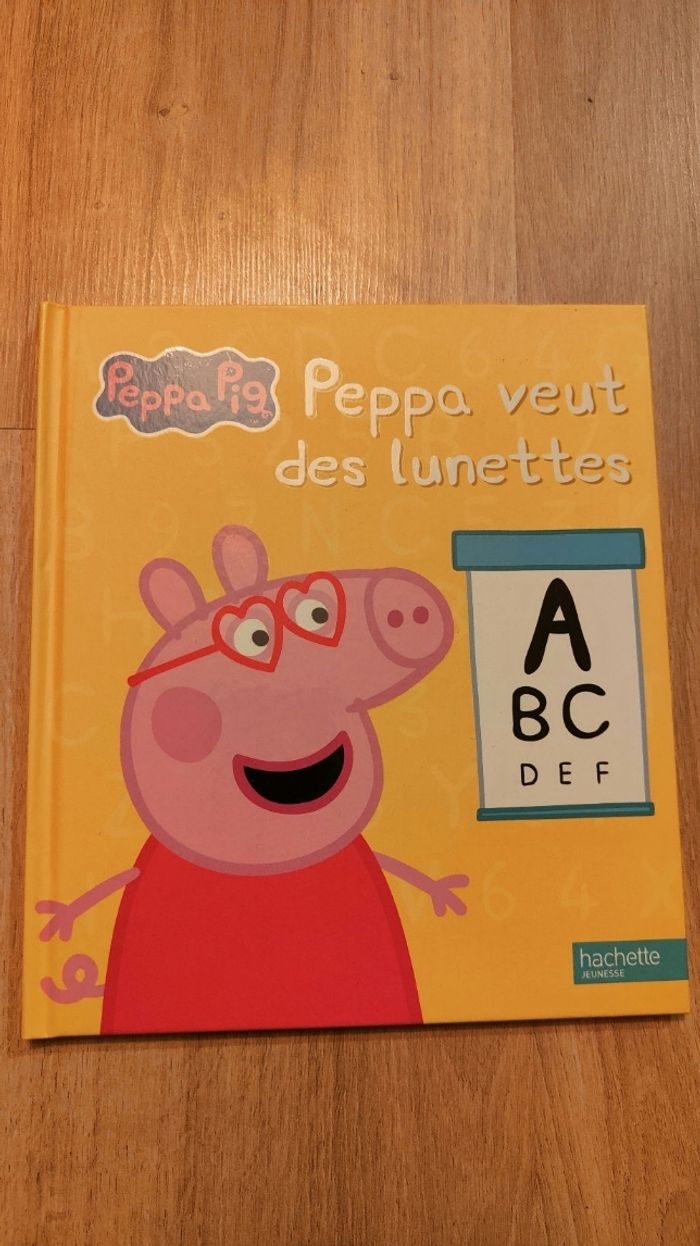 Livre Peppa pig veut des lunettes