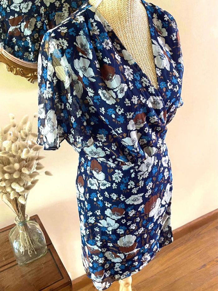Robe Évasée avec Motif Floral - mango - Taille L - photo numéro 10