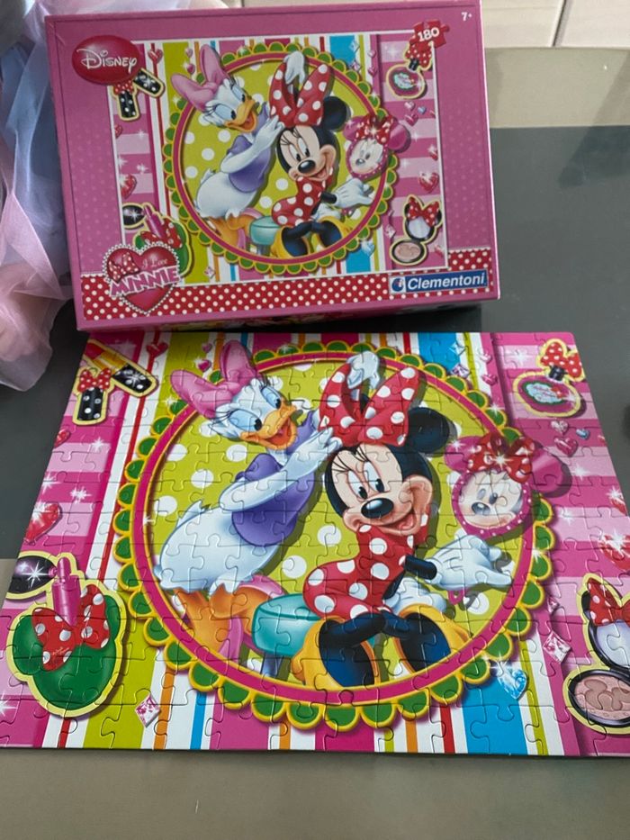 Puzzles enfant 100 pièces Disney Minnie Daisy - photo numéro 2