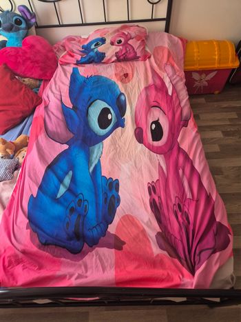 Parure lit stitch et angel
