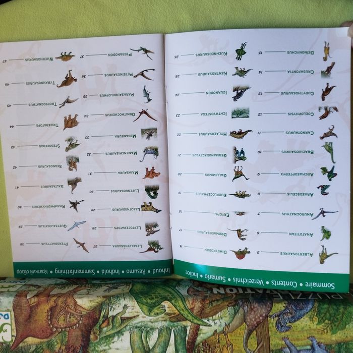 Puzzle pour enfant 5+ Dinosaures de Djeco - photo numéro 9