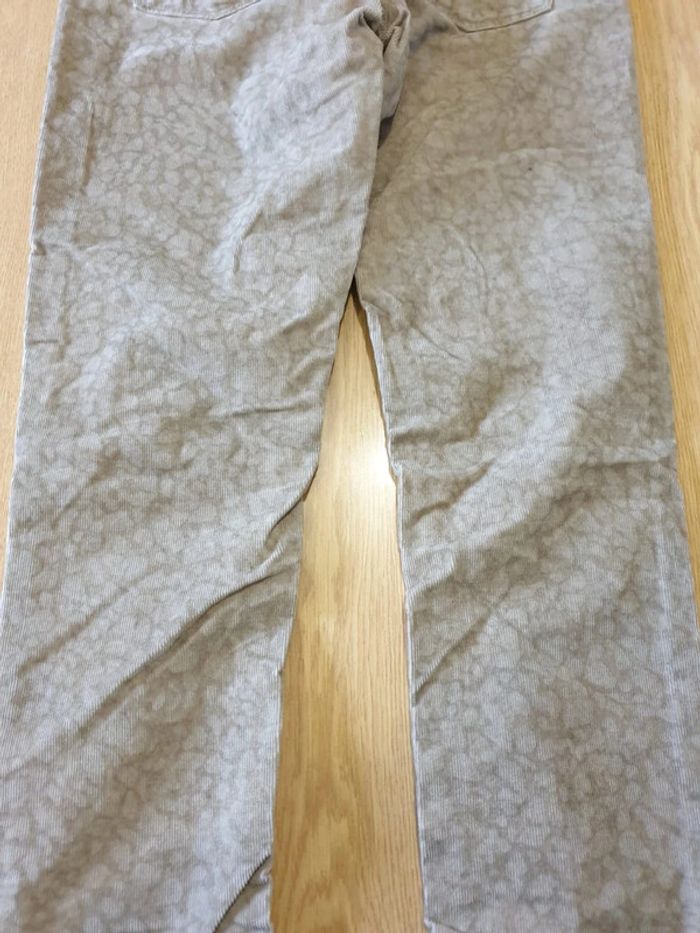 Pantalon en velours femme Pépé Jeans W28 L32 marron clair - photo numéro 8