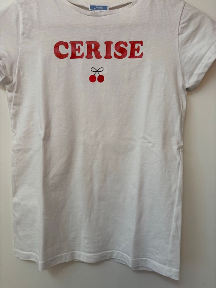 Tee-shirt cerise Jacadi 12 ans - photo numéro 4