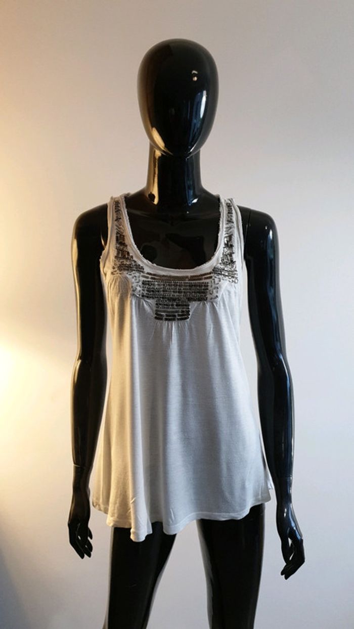 Debardeur blanc leger