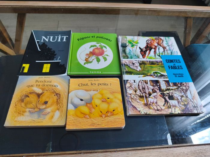 Lot de 5 livres enfants