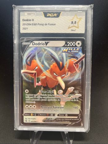 Carte Pokémon Dodrio V 201/264 PCA 9,5