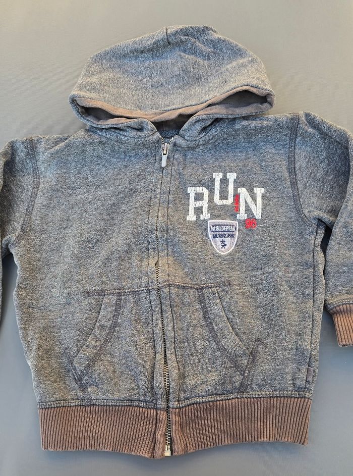 Pull sweat à capuche 4 ans garcon okaidi - photo numéro 2