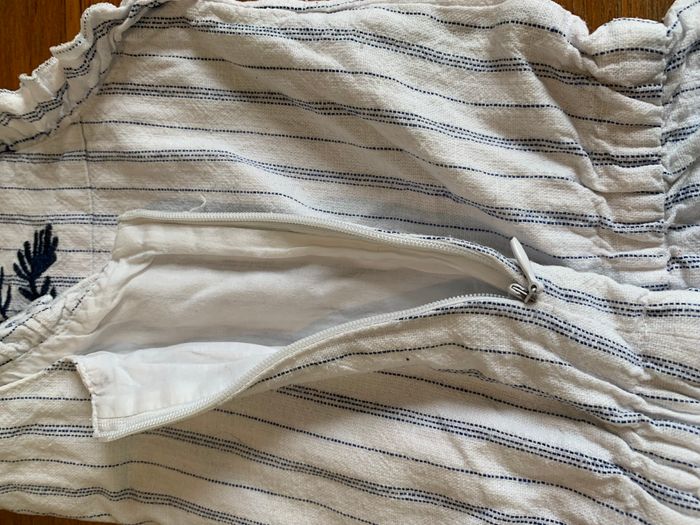 Combishort blanche et marine Cyrillus 6 ans - photo numéro 5