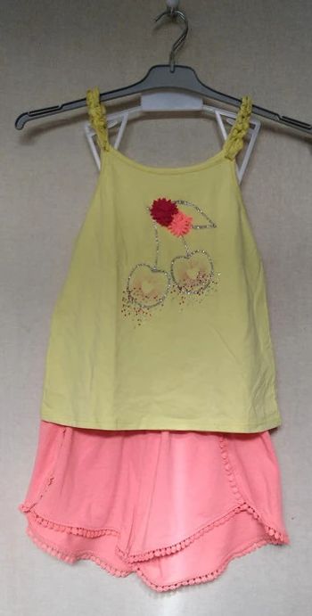 Ensemble short + débardeur orchestra 10 ans