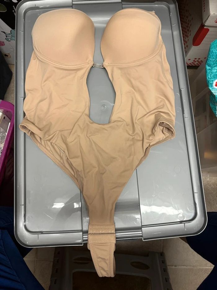 Body beige dos nu nina perfect xxl- 95-105E - photo numéro 4