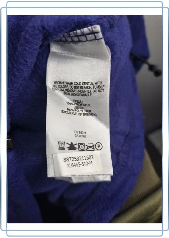 Veste Polaire columbia violette femme / taille M / brodé - photo numéro 10
