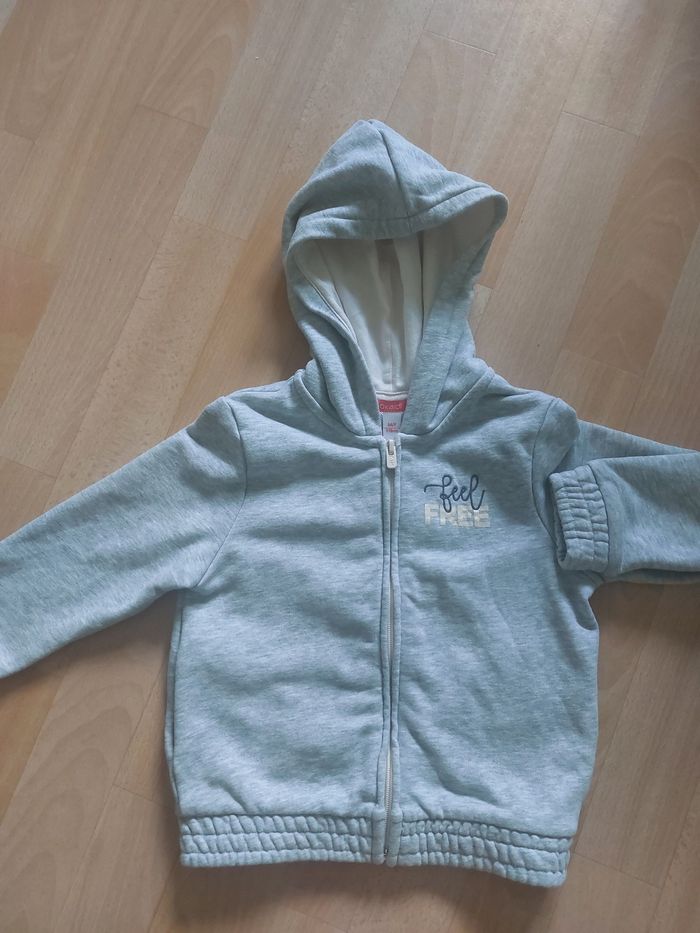 Veste à capuche fille