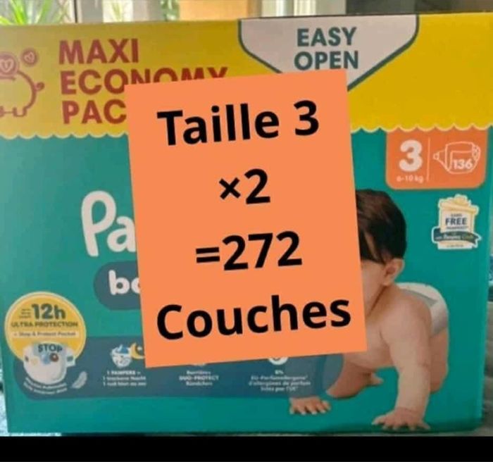 Pampers taille 3