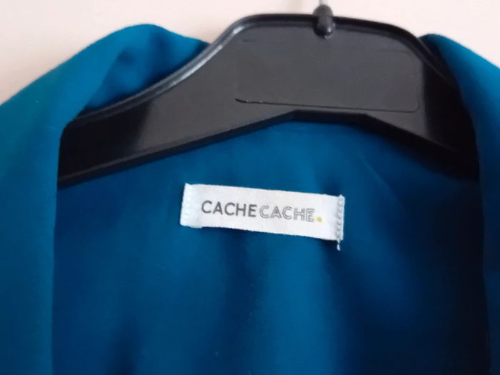 Veste tailleur 3/4 Cache cache T34 - photo numéro 3