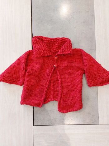 Veste en laine / 9-12 mois