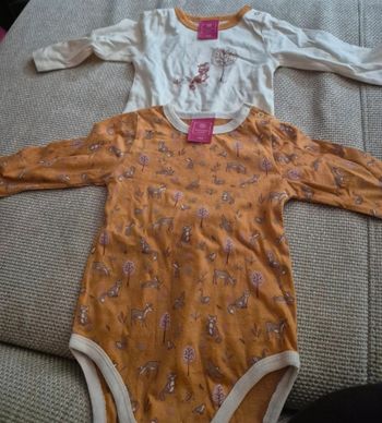 Lot de 2 bodies 