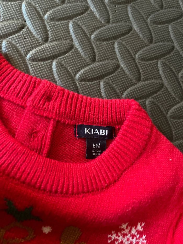 Pull hiver/noël rennes Kiabi 6M - photo numéro 2