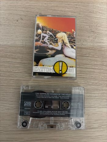 Cassette audio Les Zeppelin Houses of the holy