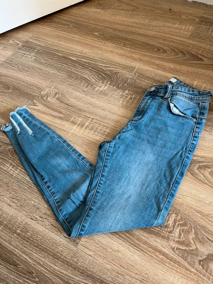 Jean skinny bleu