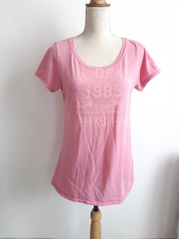 Tee shirt rose Hilfiger denim T40