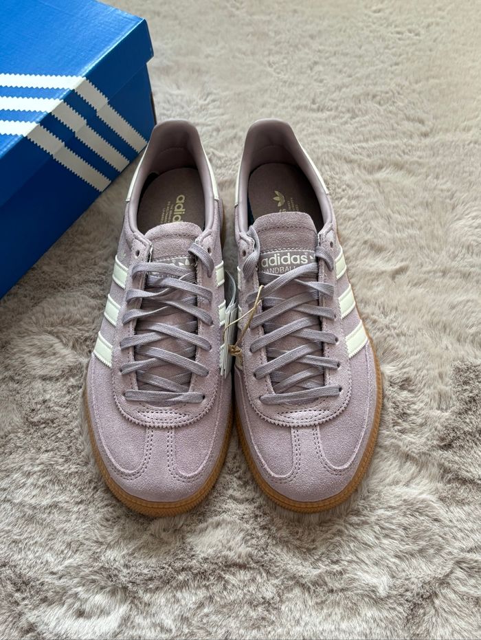 Adidas Handball Spezial Preloved Fig Violette Cream White Gum taille 36 - photo numéro 4
