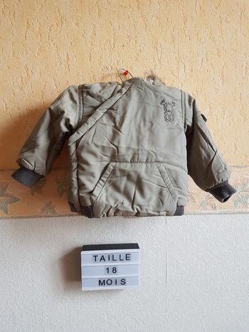 Manteau à capuche garçon taille 18 mois