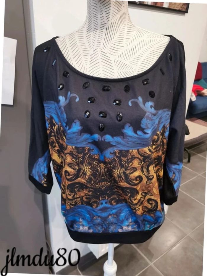 Blouse a motif