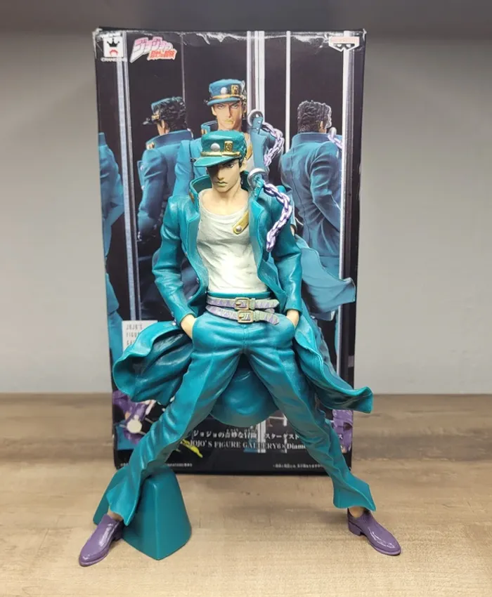 Figurine Jojo's Bizarre Adventure Jotaro Kujo Jojo's Figure Gallery 6 X Diamond Records Banpresto