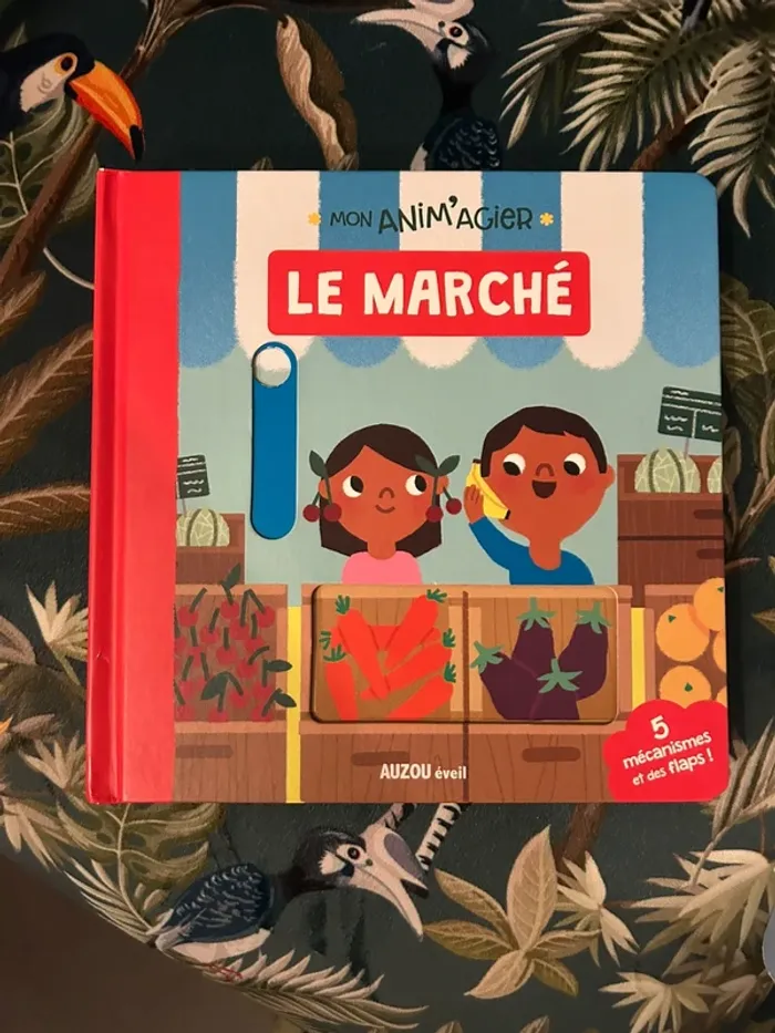 Le marché mon animagier Auzou